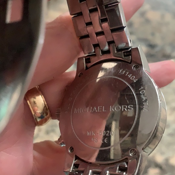 Michael Kors diamond studded watch